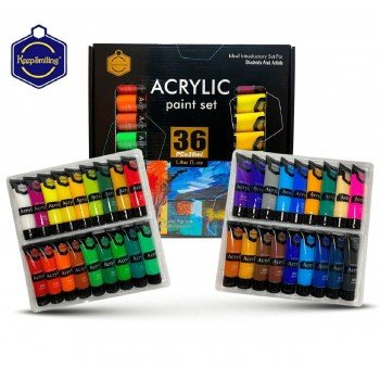 Peinture Acrylic 36 Tubes 30ml